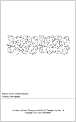 acorn and oak leaves