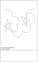 stars n clouds allover