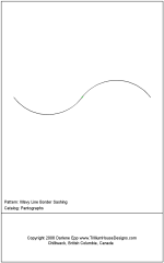wavy line border sashing21